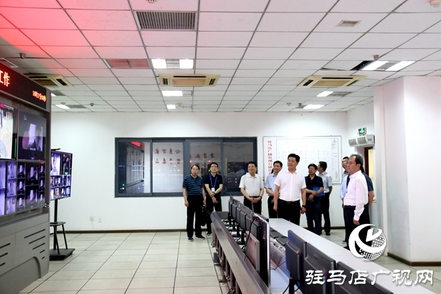 省广播电视局调研组到驻马店考察指导广电工作 曹新博参加